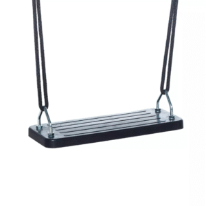 Rubberen schommelzitje met metalen inlegplaat