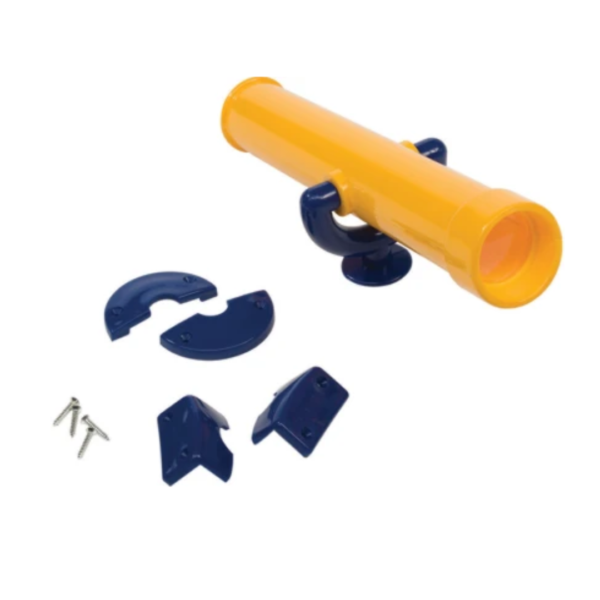 Telescoop geel/blauw