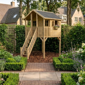 Houten Speelhuis Big House - Prestige Garden