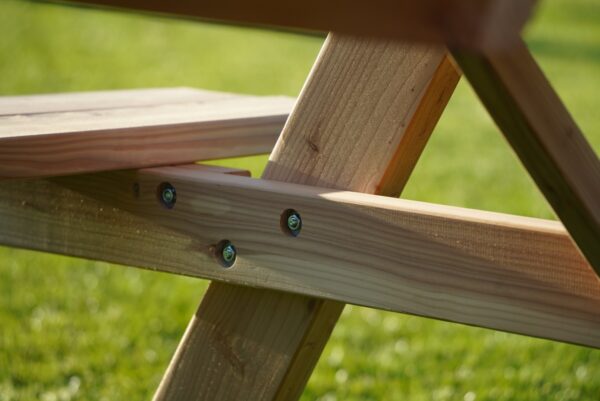 Picknicktafel 180 X 70 cm Douglas - Afbeelding 6