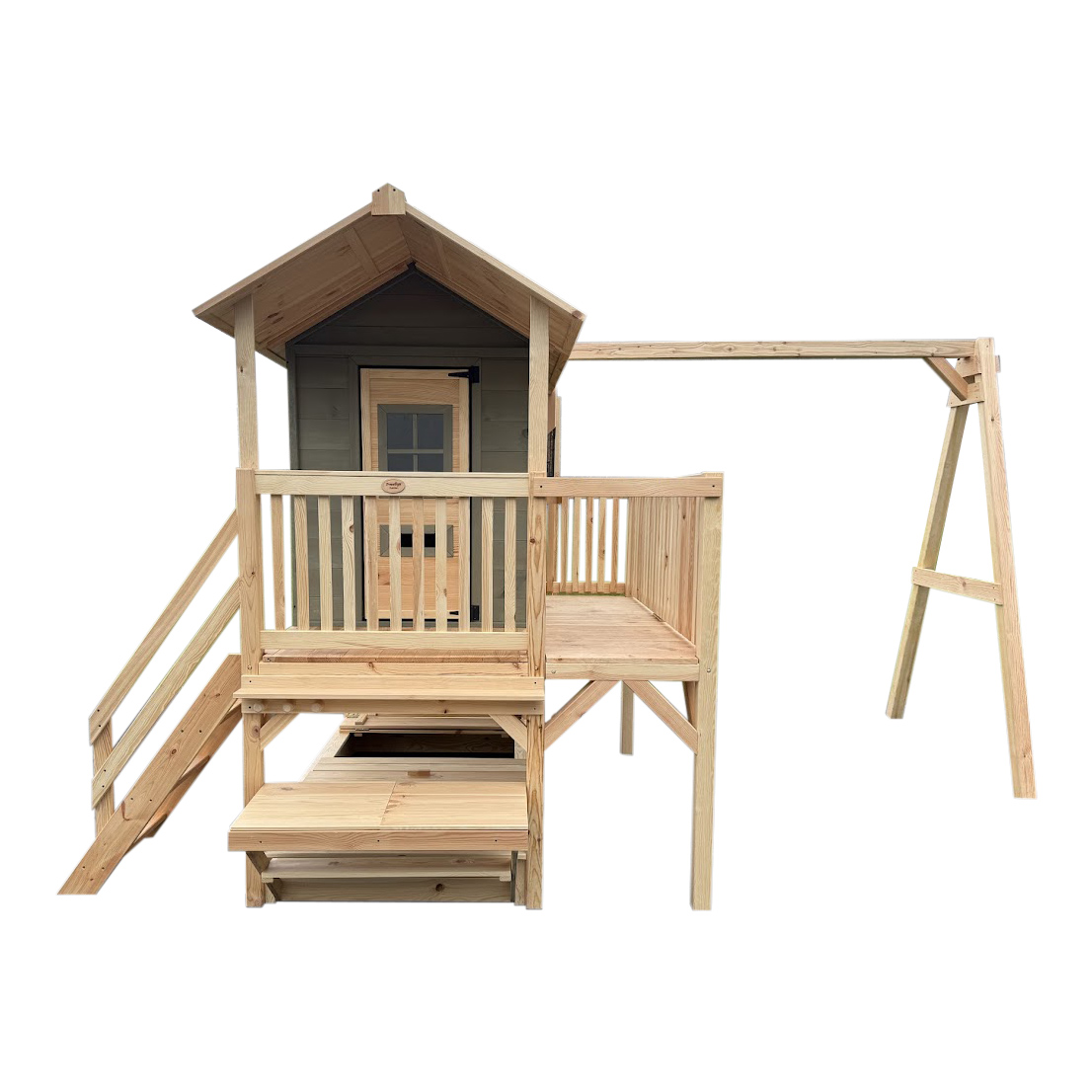 Houten Speelhuis Woody 900 - Prestige Garden - Afbeelding 2