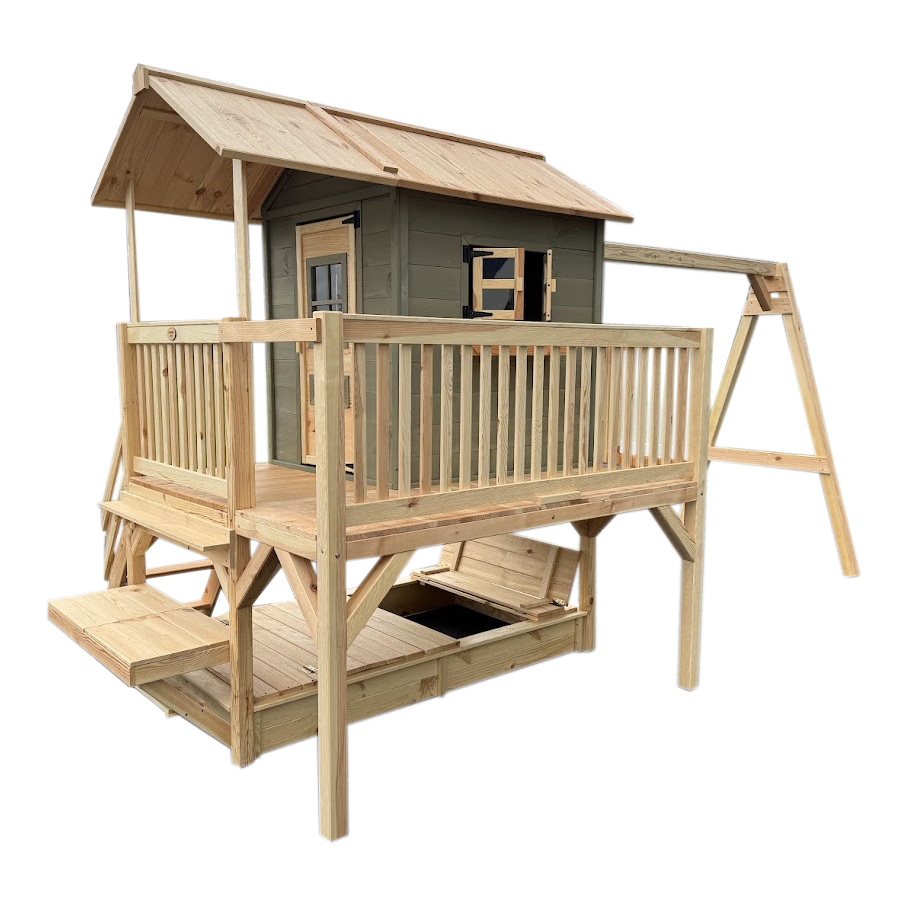 Houten Speelhuis Woody 900 - Prestige Garden - Afbeelding 5