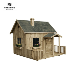 Houten speelhuis Parijs - Prestige Garden