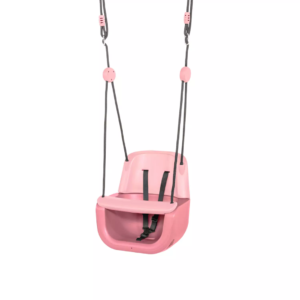 zacht pastel roze babyzitje